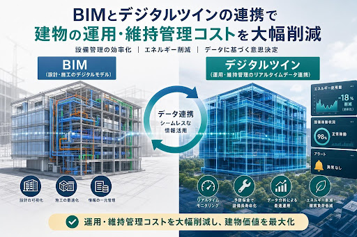 Integrating BIM and Digital Twins! How to Reduce Maintenance Costs in Building Operations?